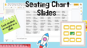 seating chart slides teacher tech