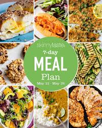 free 7 day healthy meal plan may 22 28