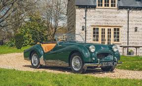 Image result for British Racing Green 1955 Triumph