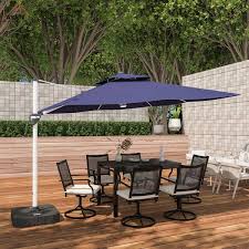 Cantilever Tilt Patio Umbrella Large