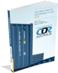 Cor Management Plan Chain Of Responsibility Australia
