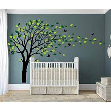 luckkyy large tree wall stickers