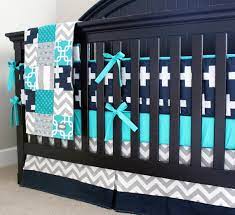 baby boy crib bedding set navy blue and