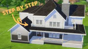 how to build a big house in sims 4
