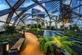 Crossrail Place Roof Garden Peaceful