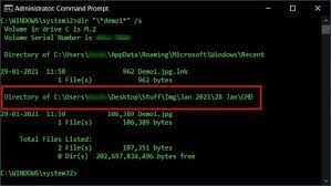 using command prompt in windows 10