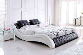 white queen bed frame