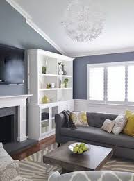 grey couch with grey walls what color