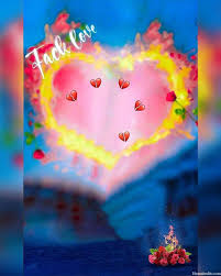 fake love heart snapseed background hd