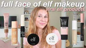 full face of elf viral elf makeup
