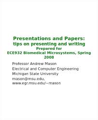 Conference Presentation Template Education Proposal Examples