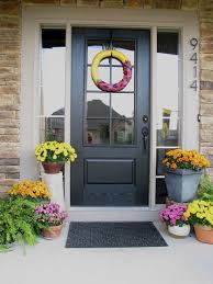 Glass Panel Front Door Exterior Doors