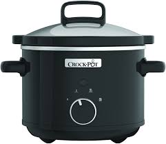 Typically a slow cooker temperature range is 190 degrees (for the low setting) to 300 degrees (to the high setting), depending on the type of slow cooker. Amazon De Crock Pot Csc046x Traditioneller Crockpot Schongarer Slow Cooker 2 4 L Aus Edelstahl