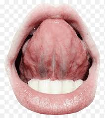 aesthetic tongue sticking to lips png