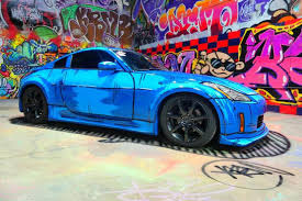 Repeating all the manipulations, with each step in front of you will get the subject, more and more like a car. Hand Painted Nissan 350z Looks Like A Cartoon Drawing Carbuzz