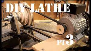 how to make a wood lathe from scratch