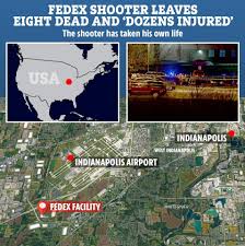 Indianapolis police officers confirmed in the early hours of friday morning that eight people had the incident occurred at the fedex operations center near indianapolis airport after 11pm on thursday. 612dcp Bjd3nsm