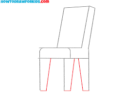 to draw a chair easy drawing tutorial