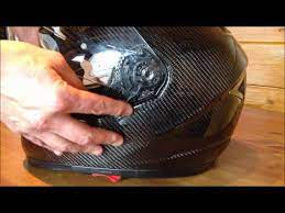 held helmets no tools visor change
