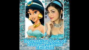 becoming princess jasmine makeup