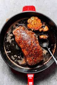 reverse sear ribeye steak