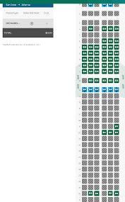 frontier seat chart at check in