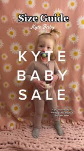 Size guide for @kytebaby clearance sale today at 10 CST! All these col... |  TikTok