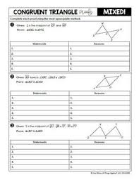 Monday, 10/31 triangle proofs with cpctc check point how many corresponding parts should be listed in your grade: Congruent Triangles Geometry Curriculum Unit 4 Distance Learning