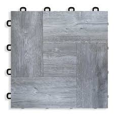 interlocking floor tiles wood vinyl top