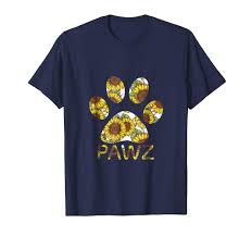 Pawz Sunflower T Shirt For Women Colonhue