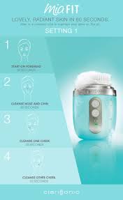 Follow The Steps Below When Using Your Clarisonic Mia Fit
