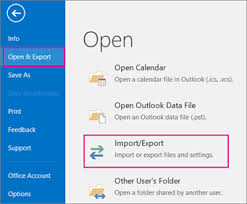 export contacts from outlook for