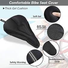Zacro Gel Bike Seat Cover Extra Soft