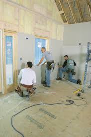 proper drywall prep fine homebuilding