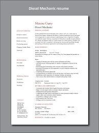 If you're looking to fast forward your life from a mechanical student to a permanent job holder, a resume is this resume is specifically for people who are experts in handling diesel engines in trains, buses, trucks, power generators and such large scale equipment. Diesel Mechanic Resume Example Project Manager Resume Office Manager Resume Manager Resume