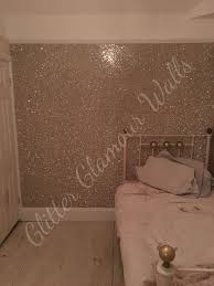 Silver Glitter Wallpaper Bedroom Ideas