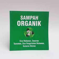 Kamu jangan tanya mbah gugel. Stiker Chromo Sampah Organik Stiker Tempat Sampah Organik Bahan Chromo Sudah Laminasi Shopee Indonesia