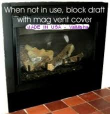 Magnetic Fireplace Vent Covers