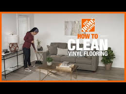 How To Clean Vinyl Floors The Home Depot