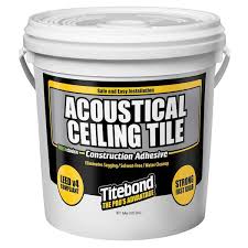 ebond greenchoice gallon acoustical ceiling tile construction adhesive 2 pack