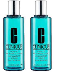 2 pc clinique rinse off eye makeup
