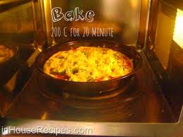 in microwave convection oven recipe