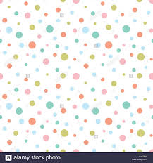 Colorful Dot Seamless Pattern Vintage Small Polka Dots Background
