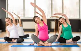 pregnancy yoga poses for second