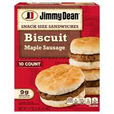 jimmy dean sandwiches biscuit maple