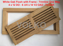 wood vents and grilles trimline flush