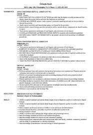 Dental Assistant Job Description For Resume Bagla Ixpass Co