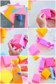 make it diy paper gift box garland