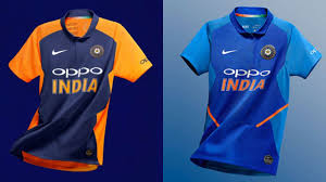 The england cricket team are touring india during february and march 2021 to play four test matches, three one day international (odi) and five twenty20 international (t20i) matches. India Orange Jersey Unveiled Indian Cricket Team S New Jersey Pictures Of Team India Orange And Blue Jersey Icc Cricket World Cup 2019