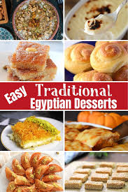 easy and traditional egyptian desserts